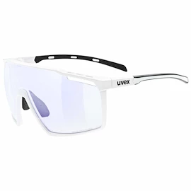 Occhiali sportivi Uvex MTN Perform V White Mat/LTM.Blue