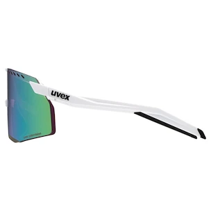 Occhiali sportivi Uvex  Pace Stage Cv White Matt/Mir. Green (S5330528885)