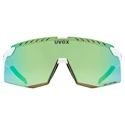 Occhiali sportivi Uvex  Pace Stage Cv White Matt/Mir. Green  (S5330528886)