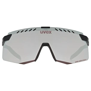 Occhiali sportivi Uvex  Pace Stage S Cv Black Mat/Mir.Silver (S5330732284)