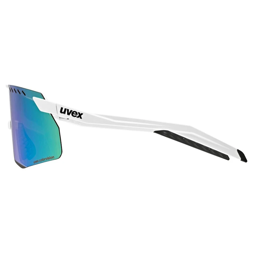 Occhiali sportivi Uvex  Pace Stage S Cv White Matt/Mir.Green  (S5330738886)