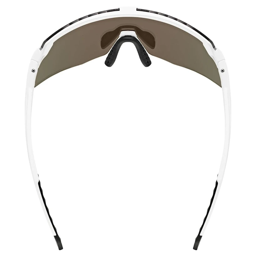 Occhiali sportivi Uvex  Pace Stage S Cv White Matt/Mir.Green  (S5330738886)