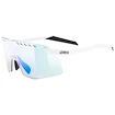 Occhiali sportivi Uvex  Pace Stage S V White Matt/Mir.Green (S5330848807)