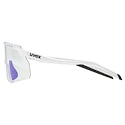 Occhiali sportivi Uvex  Pace Stage S V White Matt/Mir.Green (S5330848807)