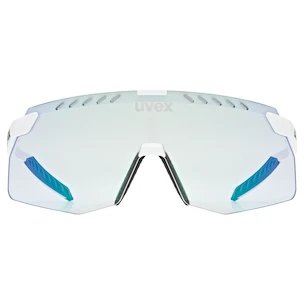 Occhiali sportivi Uvex  Pace Stage S V White Matt/Mir.Green (S5330848807)