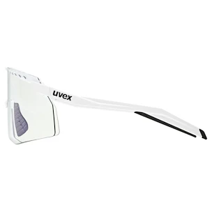 Occhiali sportivi Uvex  Pace Stage V White Matt/Mir.Blue (S5330838804)