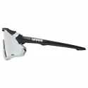 Occhiali sportivi Uvex  Sportstyle 228 Black Sand Mat/Mirror Silver (Cat. 2)