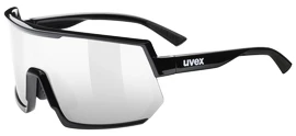 Occhiali sportivi Uvex Sportstyle 235 Black/Mirror Silver (Cat. 3)