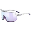 Occhiali sportivi Uvex  Sportstyle 235 Clear-Met Purp/Mir.Lav (S5330039416)