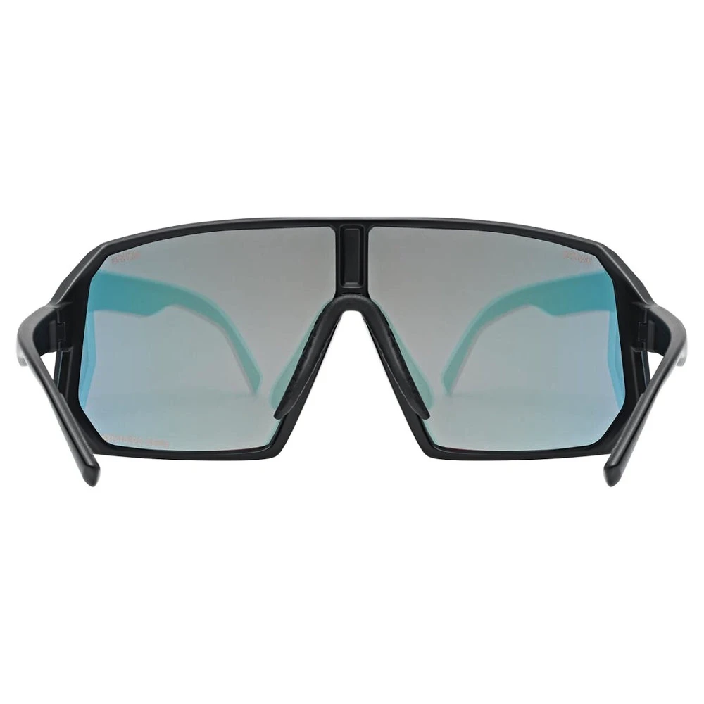 Occhiali sportivi Uvex  Sportstyle 237 Cv Black Matt/Mir.Red (S5330862287)