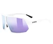 Occhiali sportivi Uvex  Sportstyle 237 White Matt/Mir. Lavender (S5330588816)