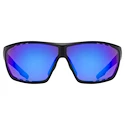 Occhiali sportivi Uvex  Sportstyle 706 Cv Black Matt/Mir. Blue (S5320182283)