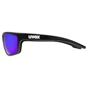 Occhiali sportivi Uvex  Sportstyle 706 Cv Black Matt/Mir. Blue (S5320182283)
