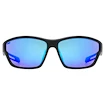 Occhiali sportivi Uvex  Sportstyle 806 Black Matt/Mir.Blue (S5330872214)