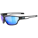 Occhiali sportivi Uvex  Sportstyle 806 Black Matt/Mir.Blue (S5330872214)