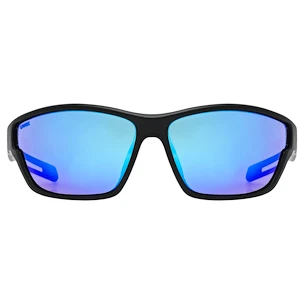 Occhiali sportivi Uvex  Sportstyle 806 Black Matt/Mir.Blue (S5330872214)