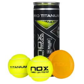 Palline da padel NOX Pro Titanium Balls 3 Pack