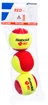 Palline da tennis per bambini Babolat  Red Felt X3