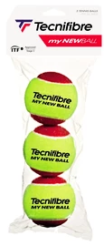 Palline da tennis per bambini Tecnifibre My New Ball 3 pz