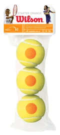 Palline da tennis per bambini Wilson Starter Orange 3 pz