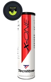Palline da tennis Tecnifibre X-One (4 pz)
