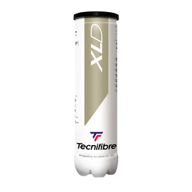 Palline da tennis Tecnifibre XLD (4 pz.)
