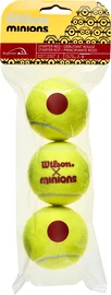 Palline da tennis Wilson Minions Stage 3 Red (3 pz)