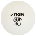 Palline Stiga  Cup 40+ ABS White