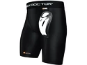 Pantaloncini a compressione con sospensorio Shock Doctor  BioFlex Cup Black Senior
