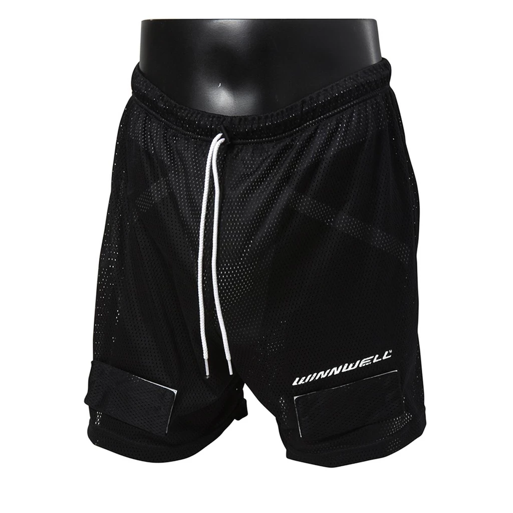 Pantaloncini a compressione con sospensorio WinnWell  Mesh Senior