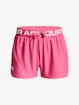 Pantaloncini da bambina Under Armour  Play Up Solid Shorts-PNK L