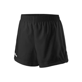 Pantaloncini da bambina Wilson Team II 3.5 Short Black