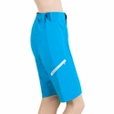 Pantaloncini da ciclismo da donna Sensor  Cyklo Helium Blue/White