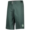 Pantaloncini da ciclismo da uomo Scott  Trail Flow w/Pad Smoked Green