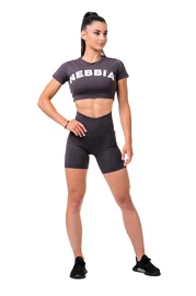 Pantaloncini da ciclismo donna Nebbia Fit &amp; Smart marroni