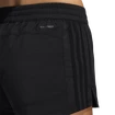 Pantaloncini da donna adidas  Pacer 3-Stripes Woven Heather Shorts Black