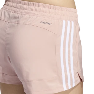 Pantaloncini da donna adidas  Pacer Woven 3-Stripes Wonder Mauve