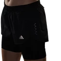 Pantaloncini da donna adidas  Run Fast 2in1 Shorts Black