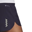 Pantaloncini da donna adidas  Run Fast Shorts Shadow Navy