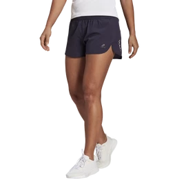 Pantaloncini da donna adidas Run Fast Shorts Shadow Navy