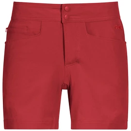 Pantaloncini da donna Bergans Cecilie Flex Energy Red SS22