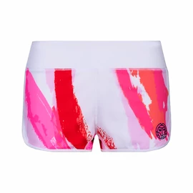 Pantaloncini da donna BIDI BADU Hulda Tech 2 In 1 Shorts White/Red