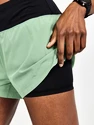 Pantaloncini da donna Craft ADV Essence 2in1 Green
