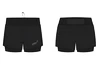 Pantaloncini da donna Inov-8 Trailfly Ultra 3" 2in1 Short Black