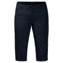 Pantaloncini da donna Jack Wolfskin  Kalahari 3/4 Pants Midnight Blue