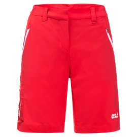 Pantaloncini da donna Jack Wolfskin Overland Shorts Tulip Red