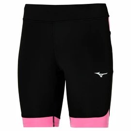 Pantaloncini da donna Mizuno BG3000 Mid Tight Black/Wild Orchid