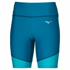 Pantaloncini da donna Mizuno Core Mid Tight Moroccan Blue