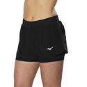 Pantaloncini da donna Mizuno  ER 2in1 Short Black