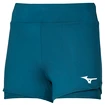 Pantaloncini da donna Mizuno  Flex Short Blue